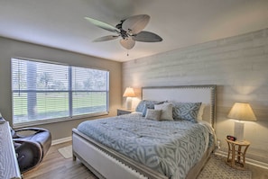 2 bedrooms, iron/ironing board, internet, bed sheets