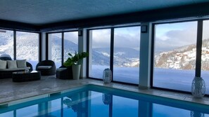 Piscine couverte, piscine chauffée