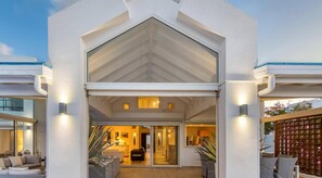 Front of property - evening/night