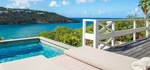 Outdoor pool - Villa Marigot Bay (St. Barthelemy)
