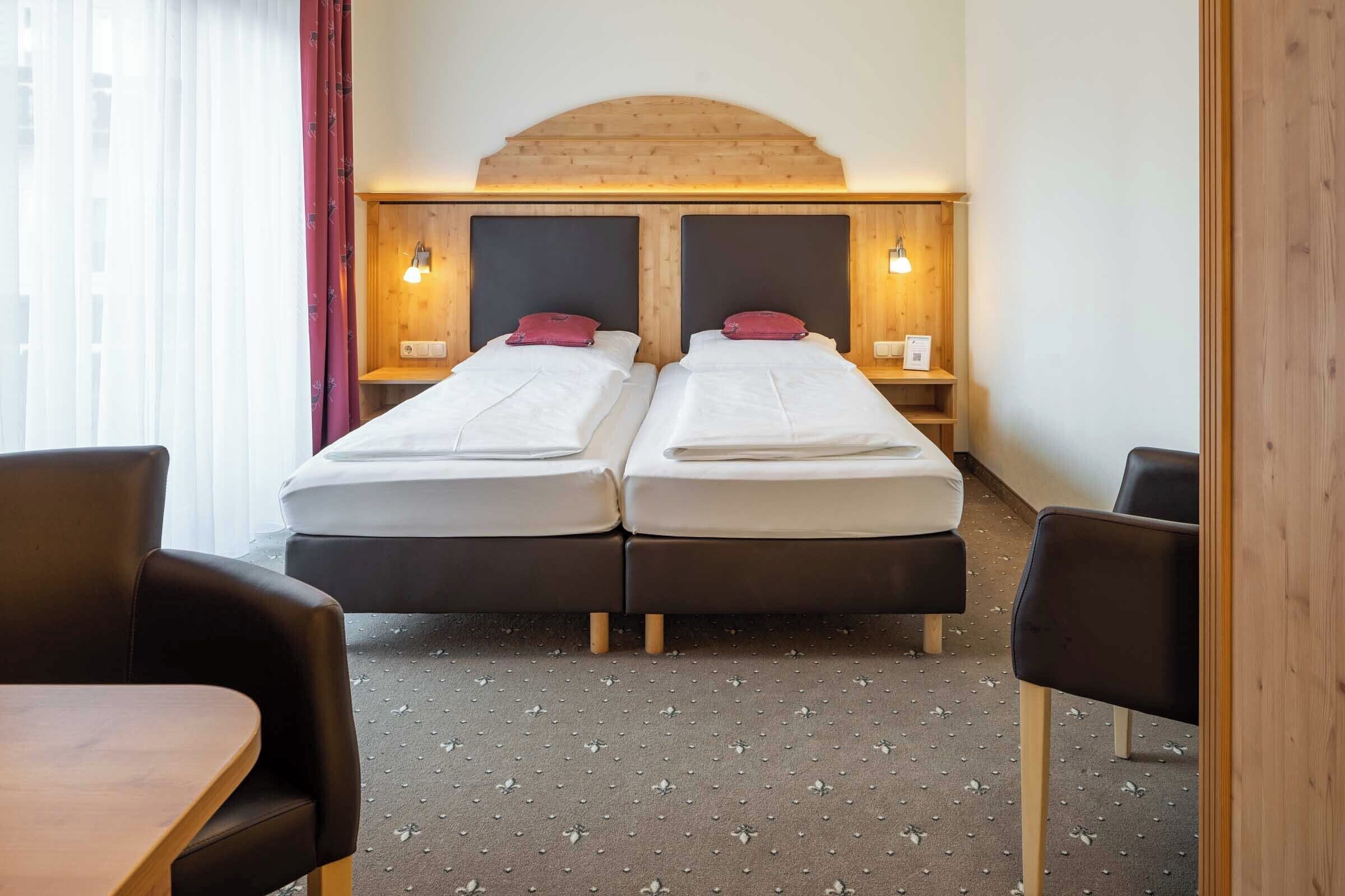 Individually furnished, desk, laptop workspace, blackout curtains