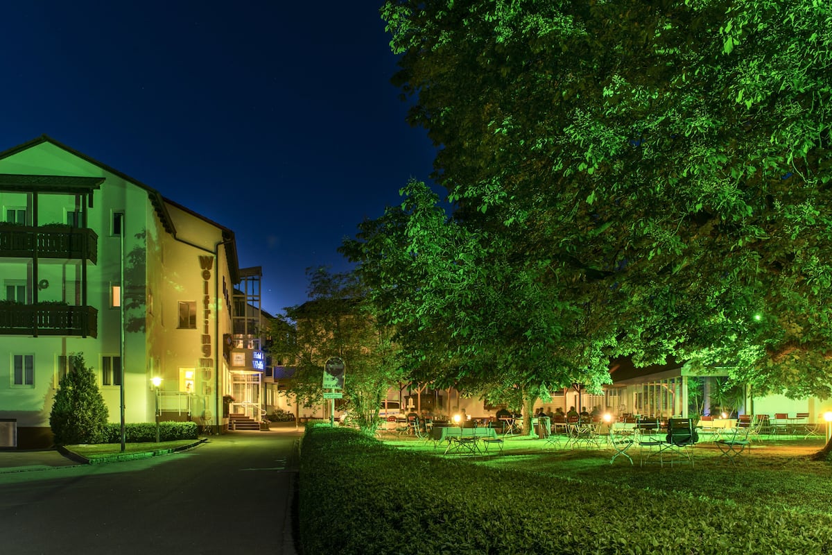 front of property – evening/night