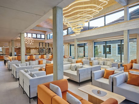 Sala de estar en el lobby