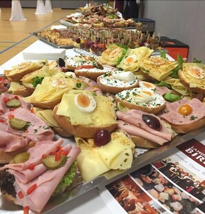 Frokostbuffé er inkludert hver dag