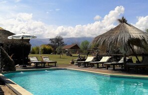 Seasonal outdoor pool