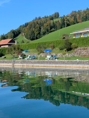 View from property - Hotel Restaurant Eierhals Am Vngerisee (Oberaegeri)