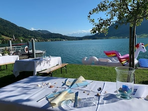 View from property - Hotel Restaurant Eierhals Am Vngerisee (Oberaegeri)