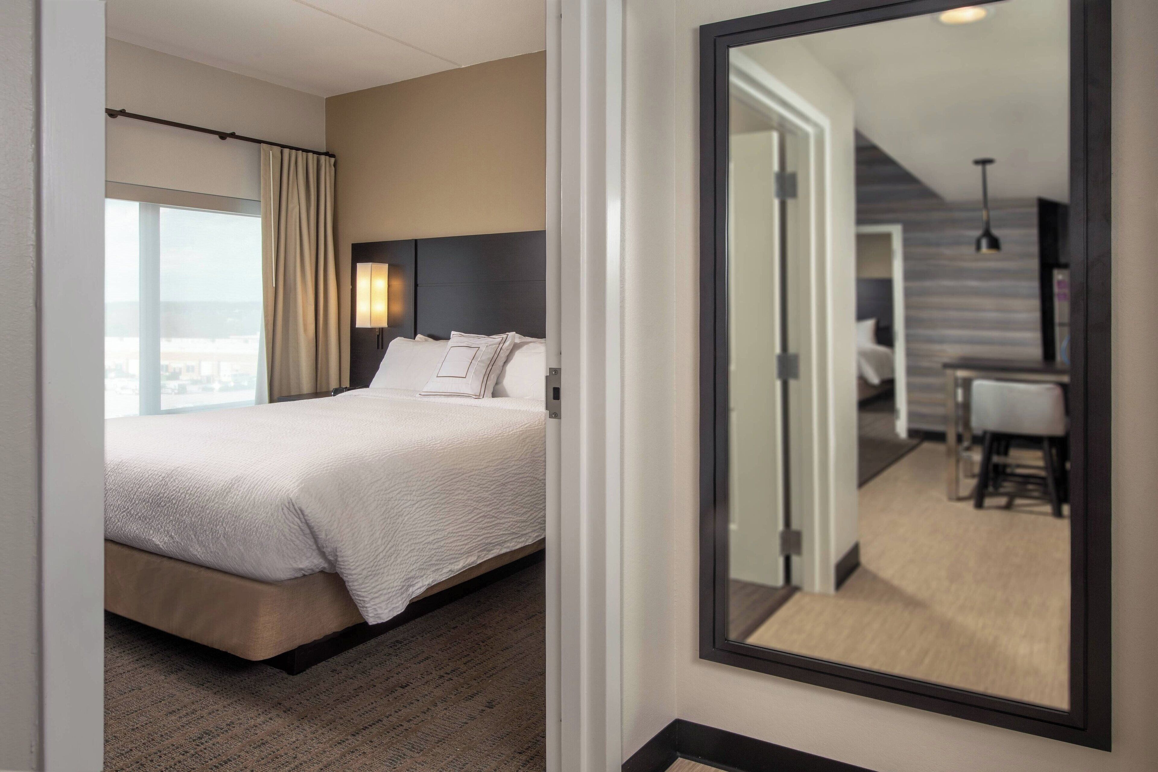 in-room safe, desk, blackout curtains, iron/ironing board