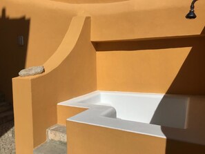 Baignoire relaxante profonde