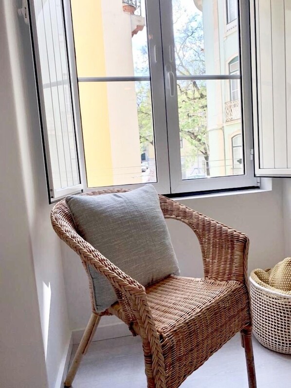 Área de estar no saguão