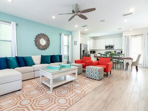 TV, music library - Peaceful Waterfront Paradise - Margaritaville Cottage w/ Private Pool (Kissimmee)