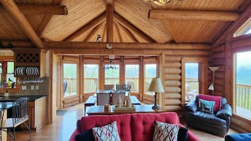 TV connectée, cheminée, lecteur de DVD, vidéothÚque