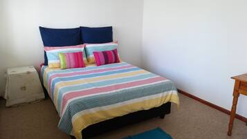 1 bedroom, iron/ironing board, bed sheets