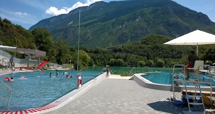 SaintJean/Grimentz : Appartement avec balcon et vue sur les 4000 enneigés