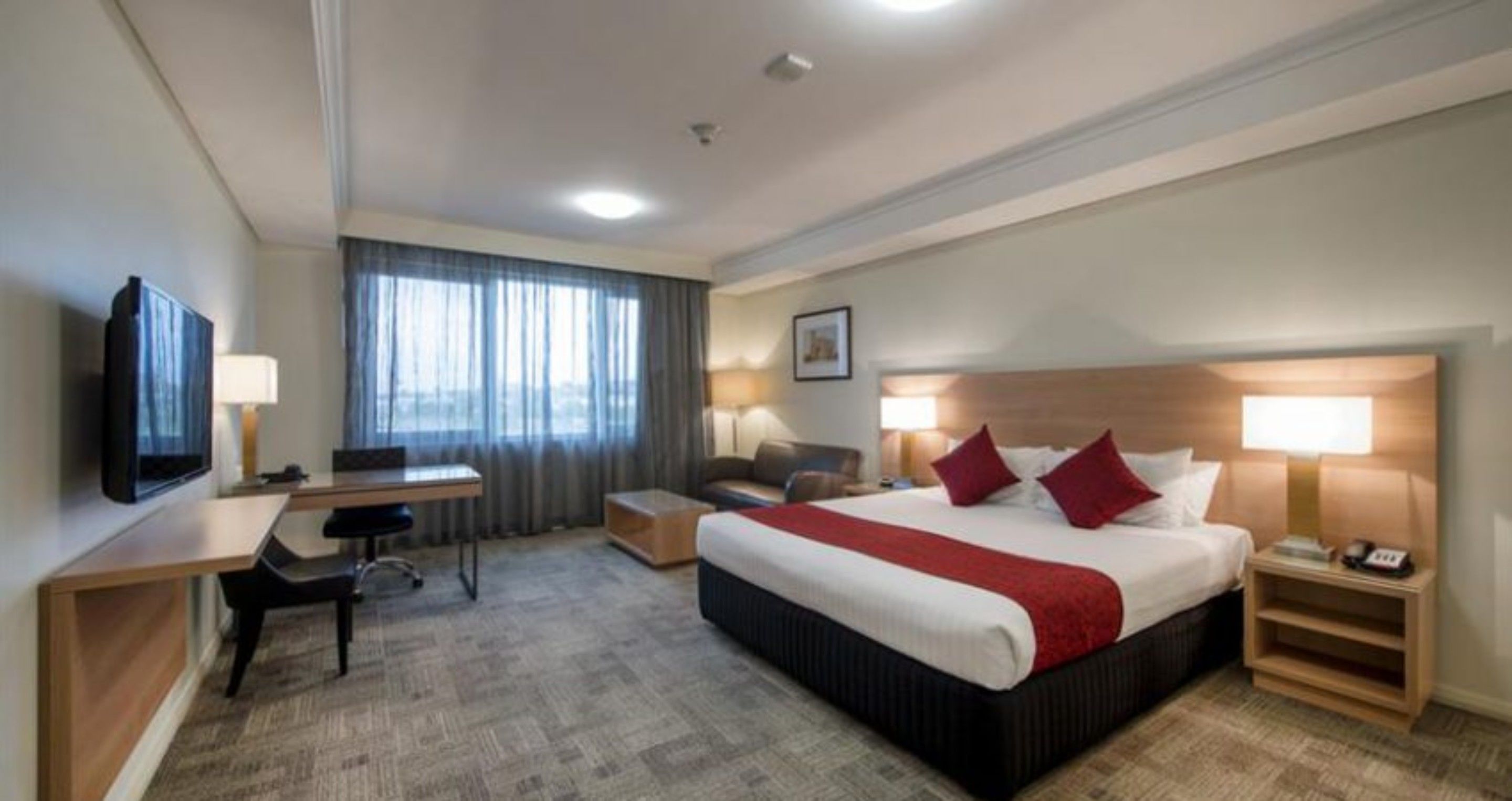 superior studio, 1 bedroom | desk, blackout curtains, soundproofing, iron/ironing board