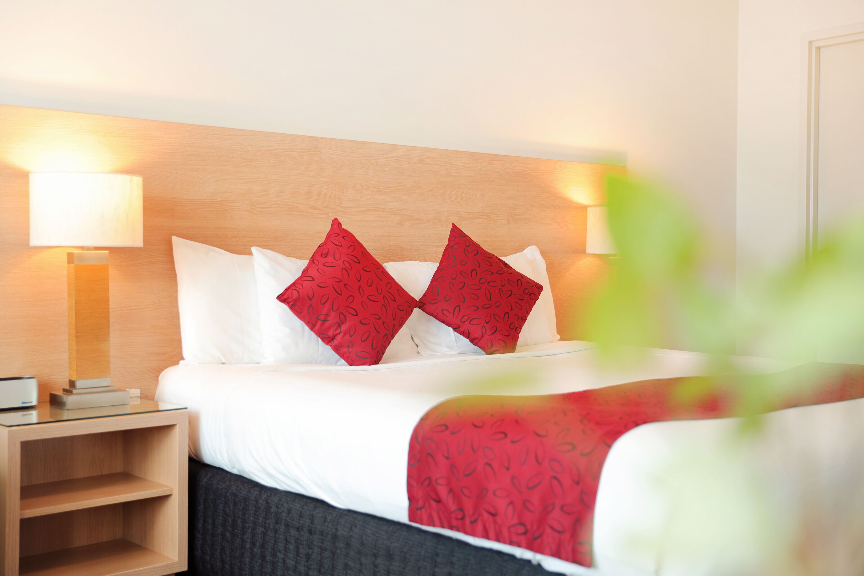 desk, blackout curtains, soundproofing, iron/ironing board