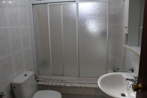 Towels, soap, toilet paper