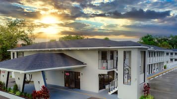 Voorkant van accommodatie