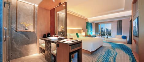 Chambre | Coffre-fort, bureau, rideaux dâobscurcissement, systĂšme dâinsonorisation