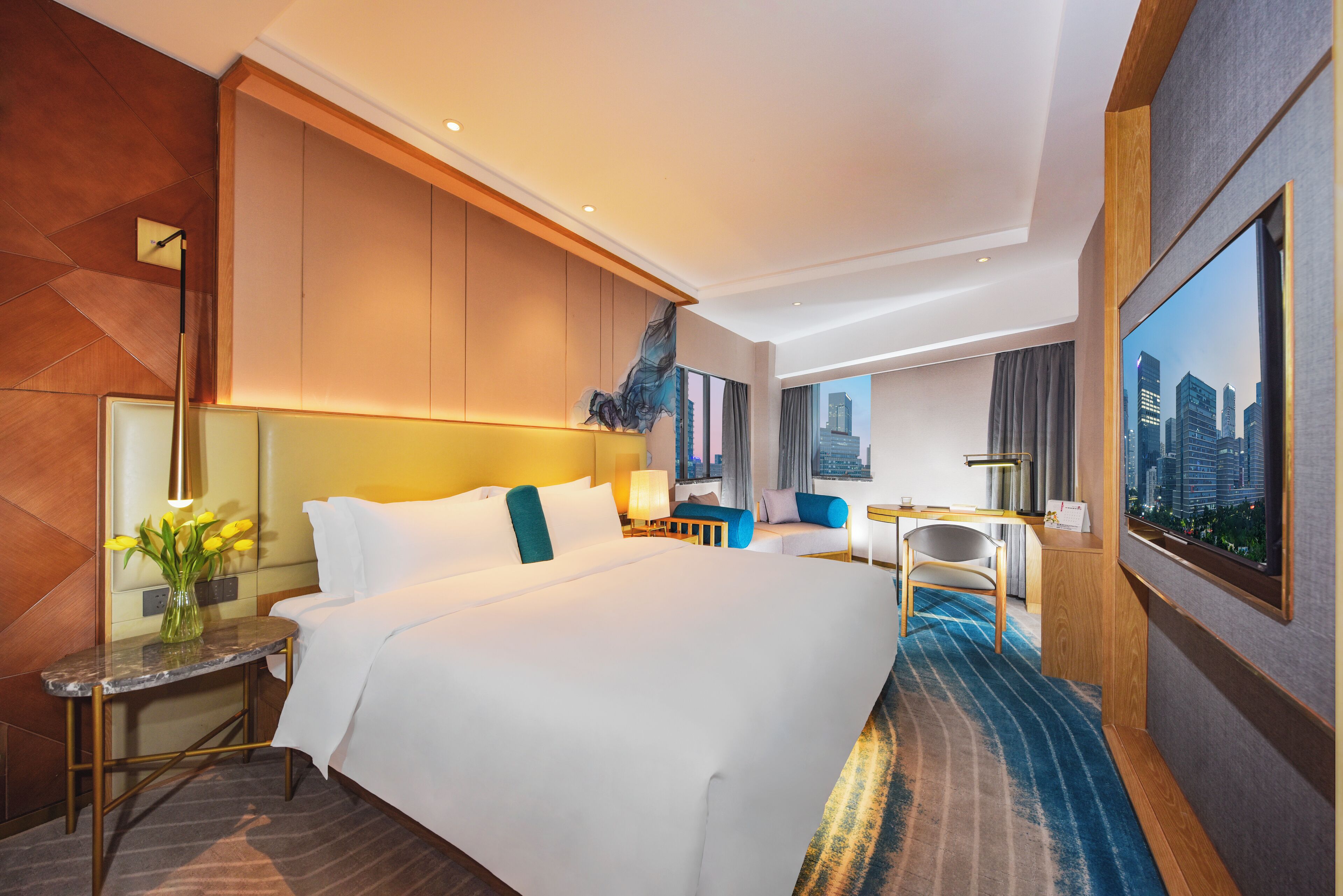 ルーム | セーフティボックス (室内)、デスク、遮光カーテン、防音設備