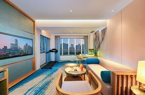 In-room safe, desk, blackout curtains, soundproofing - Royce Hotel Shenzhen (Shenzhen)
