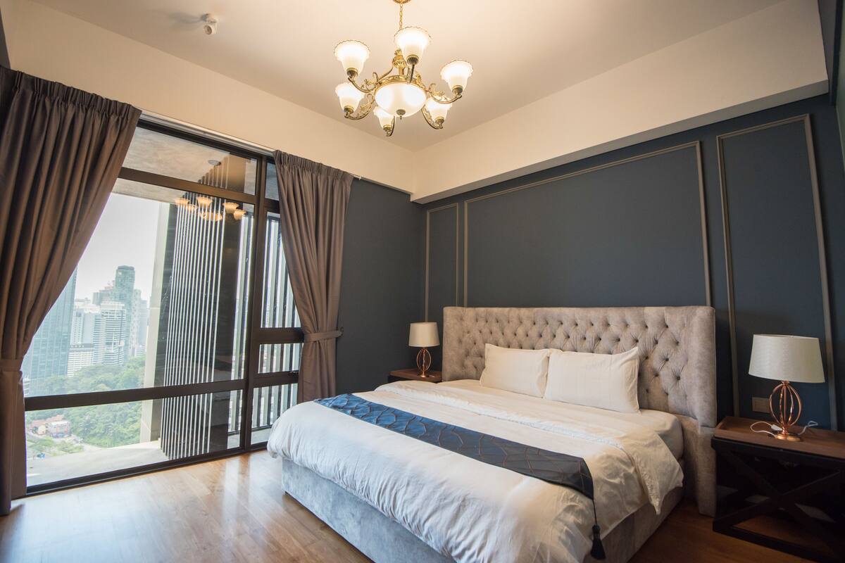 Chambre Quadruple Standard, vue ville