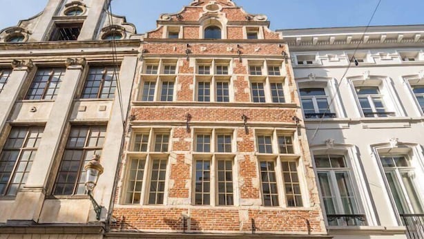 Façade de l’hébergement