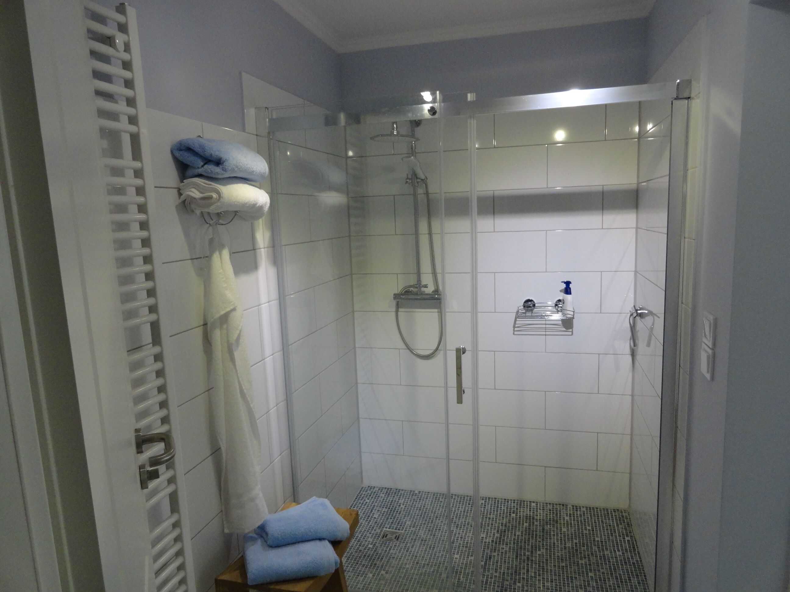 Kostenlose Toilettenartikel, Haartrockner, Handtücher, Toilettenpapier