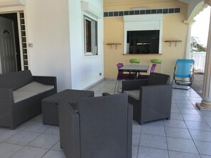 Terrace/patio - Domaine des Palétuviers Secure - Quiet - Pleasant (LE MOULE)