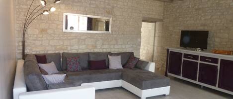 Televisie en een dvd-speler