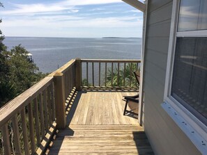 Family Condo, 2 Queen Beds, Non Smoking, Ocean View | Balcony view - Seahorse Landing (Cedar Key)