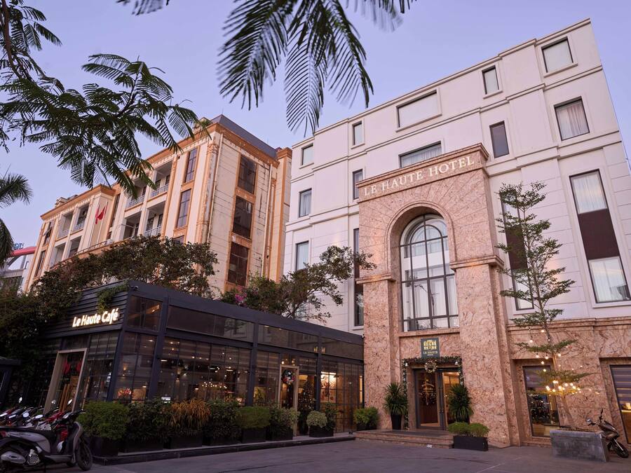 Fachada de la propiedad