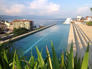 Udendørs pool, opvarmet pool
