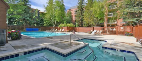 Außenpool, beheizter Pool