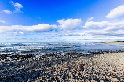 Dog-friendly cottage with great location, cozy interior, WiFi & washer/dryer