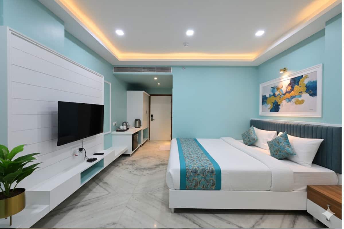 1 bedroom, Frette Italian sheets, premium bedding, Select Comfort beds