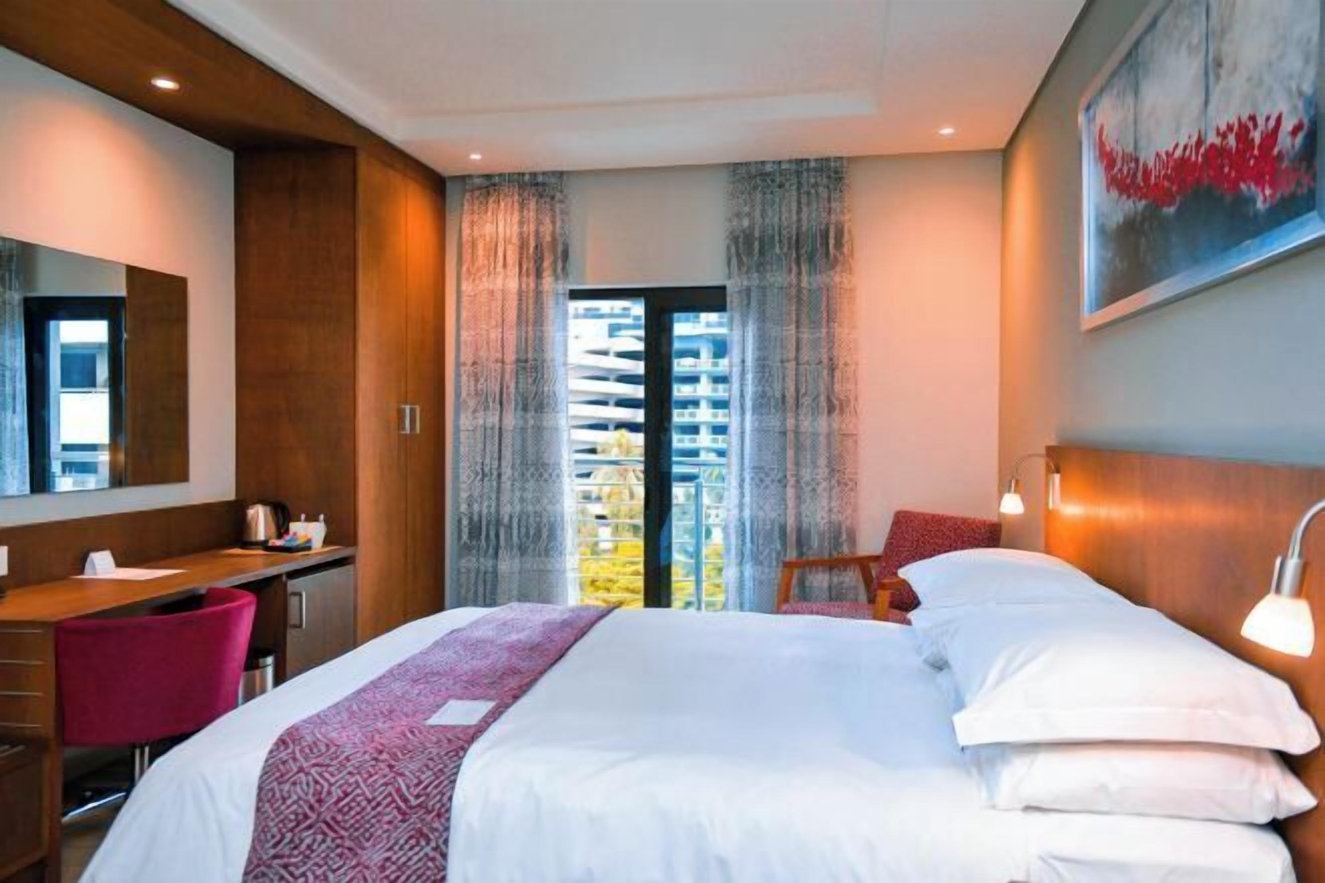 Premium bedding, down duvets, memory-foam beds, minibar