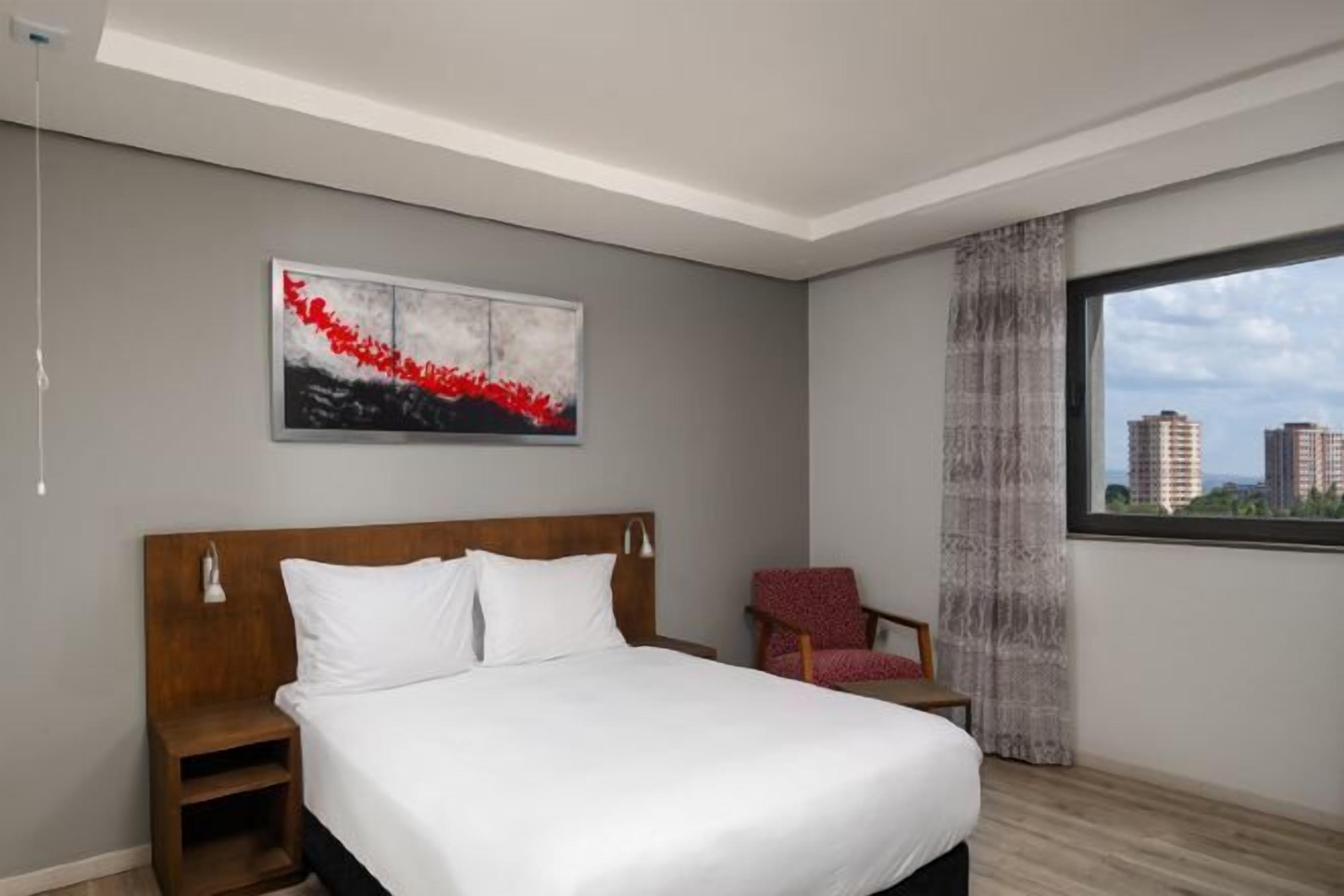 Premium bedding, down duvets, memory-foam beds, minibar