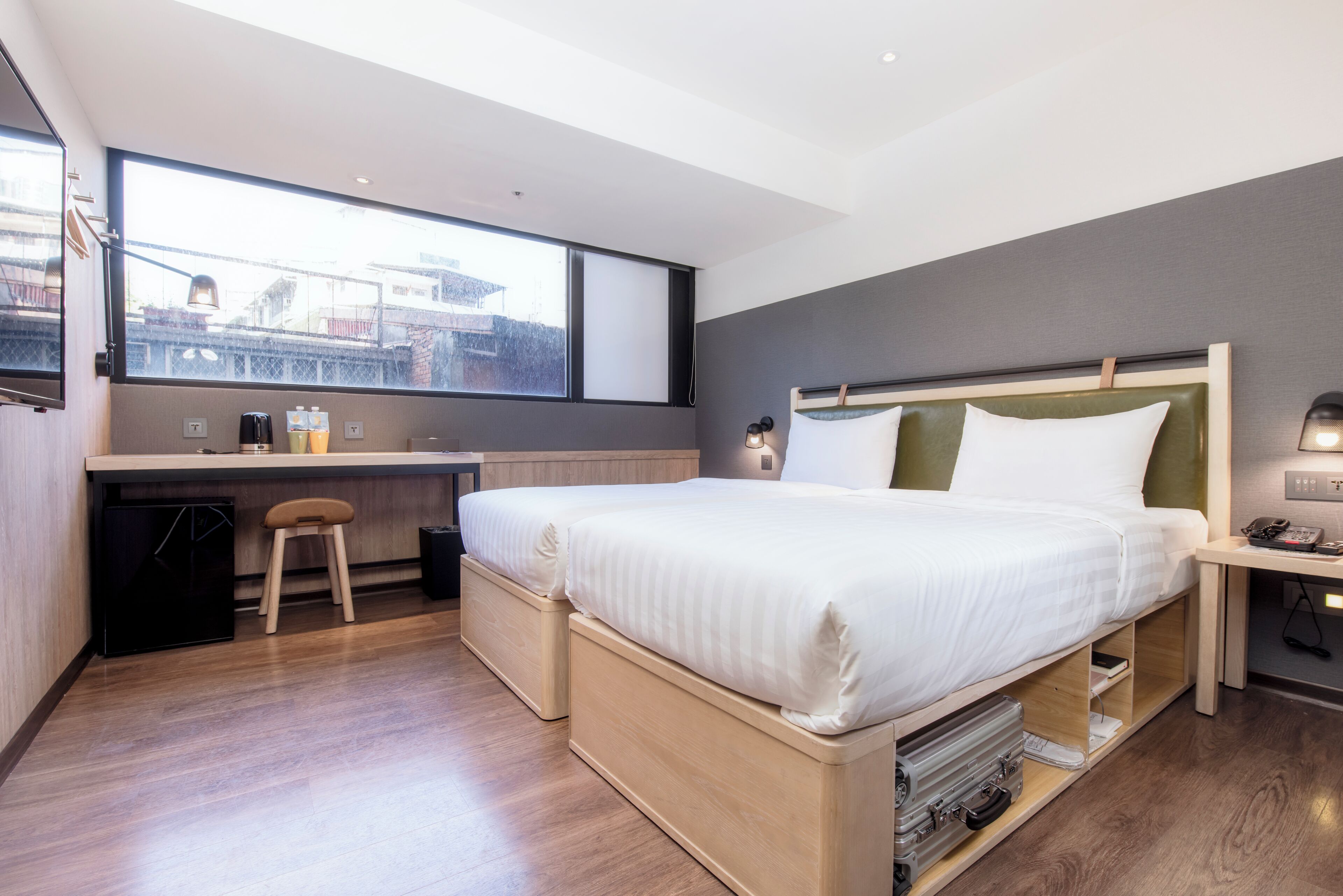 豪華雙床房 | 住宿正面