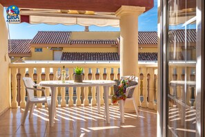 Apartment, 2 Bedrooms, Pool View | Terrace/patio - Apartamentos Madeira Casa Azahar (Alcala de Xivert)