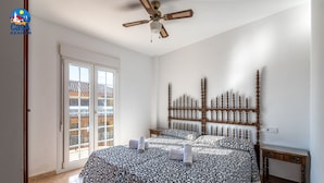 Apartment, 2 Bedrooms, Pool View | 2 bedrooms, iron/ironing board (on request), cribs (surcharge)