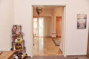 Apartment | Living area | 35-inch flat-screen TV with satellite channels, TV - Cozy & Spacious Apartment in Central (Athens)