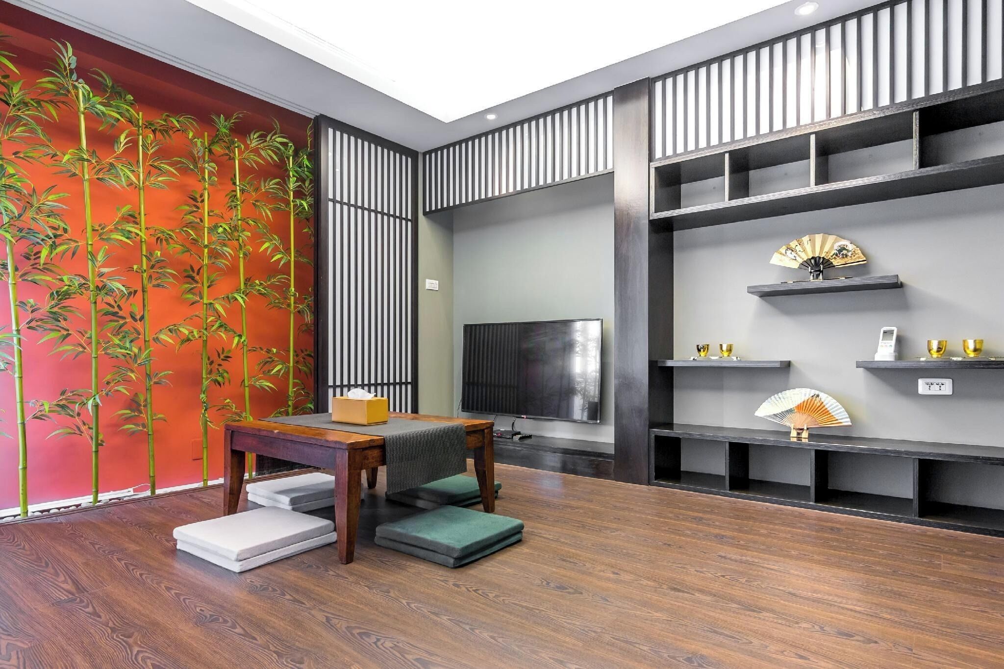 Appartement in Japanse stijl | Luxe beddengoed, een bureau, geluiddichte muren, gratis wifi