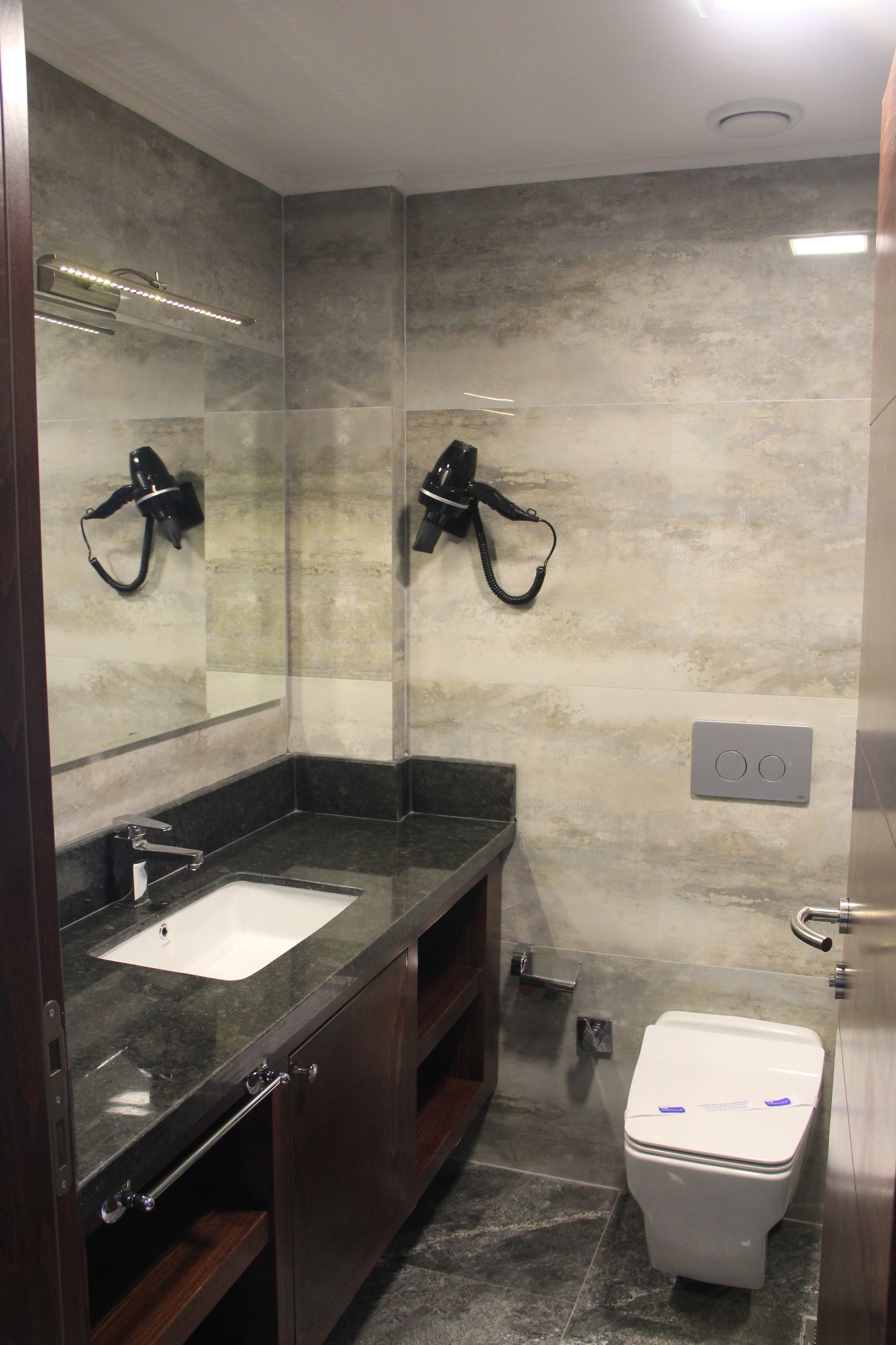 shower, free toiletries, hair dryer, dressing gowns