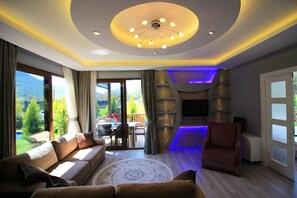 Villa | Living area | LCD TV - Villa Terra Pine (Fethiye)