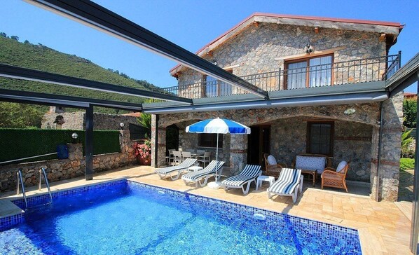 Fachada de la propiedad