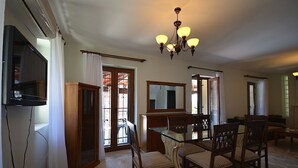 Villa, Pool View | Living room | LCD TV - Villa Turkuaz (Fethiye)