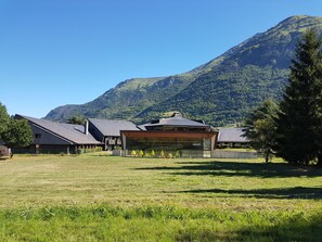 Konaklama yerinin ön cephesi