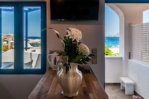 Estúdio, vista para o mar (Ground Floor) | Vista do quarto