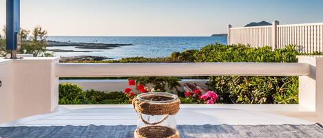 Apartment, Sea View (Ground Floor) | Balcony view